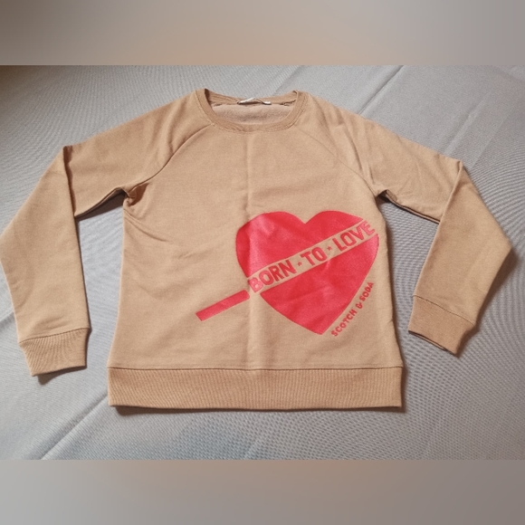 Scotch & Soda Born To Love Sweater 🌿 XS - Picture 1 of 7